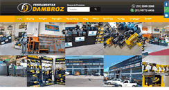 Desktop Screenshot of ferramentasdambroz.com.br